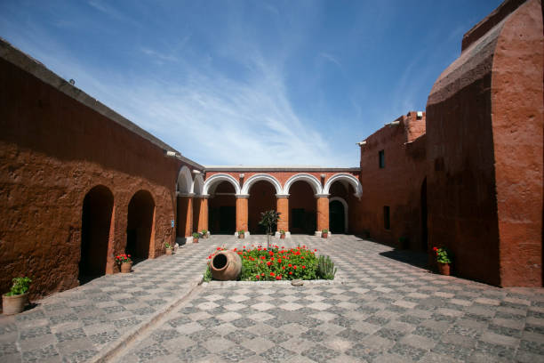 istock Santa Catalina Monastery in Arequipa, Peru. 1447187388