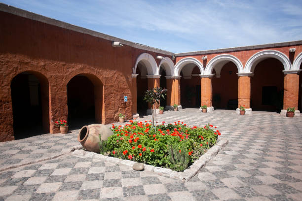 istock Santa Catalina Monastery in Arequipa, Peru. 1447187390