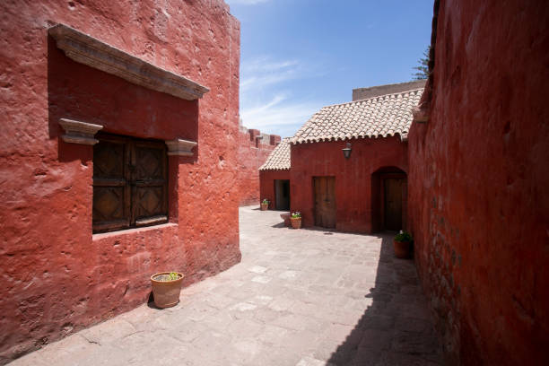 istock Santa Catalina Monastery in Arequipa, Peru. 1447187464