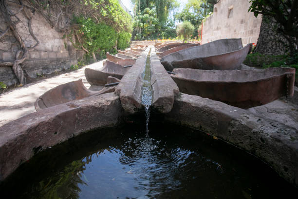 istock Laundry space in Santa Catalina Monastery in Arequipa, Peru. 1447187520