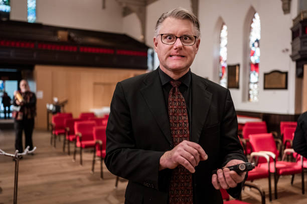 istock Church Choir Conductor getting ready for Concert performance 1447188872