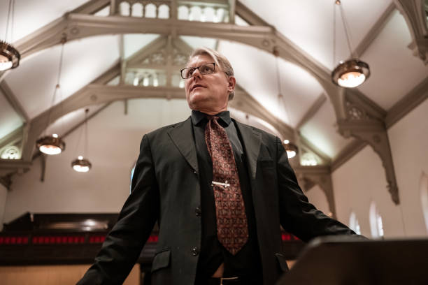 istock Church Choir Conductor during Concert performance 1447188874