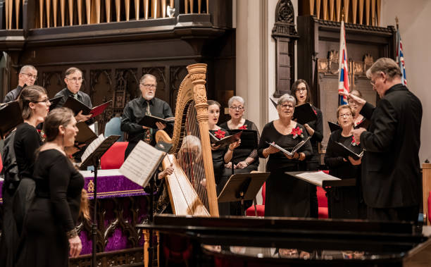 istock Church Choir during performance at Concert 1447189283