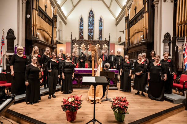 istock Church Choir during performance at Concert 1447190464