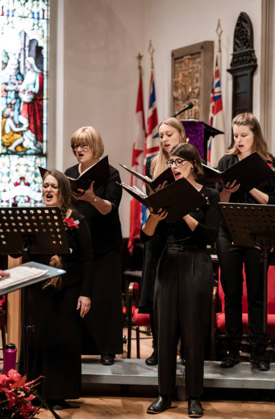 istock Church Choir during performance at Concert 1447191799