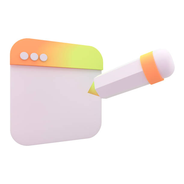 3d paper clipboard task management todo check list with pencil, fast work on project plan, fast progress, level up concept, 3d pencil note, exam paper checklist icon