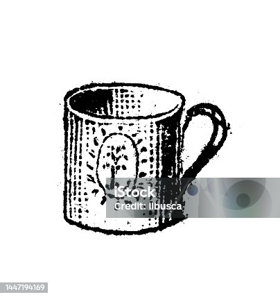 istock Antique engraving illustration: Mug 1447194169