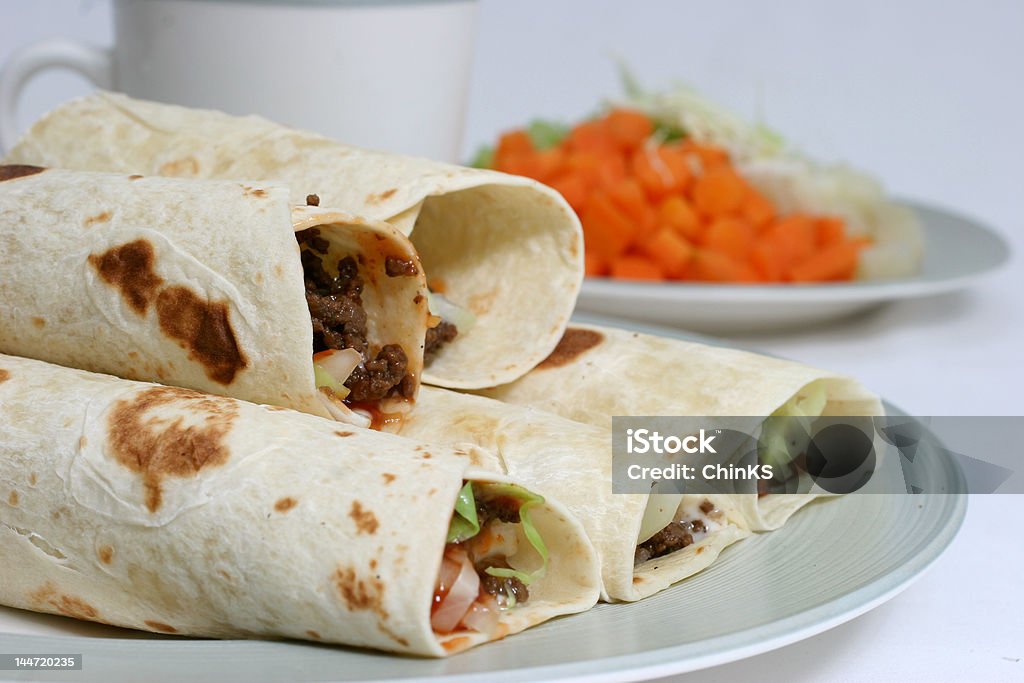 wraps de carne - Foto de stock de Alimentação Saudável royalty-free