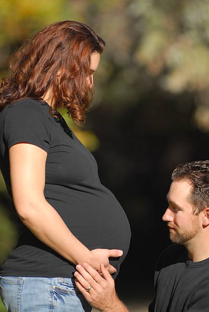 istock Pregnant couple 144720447