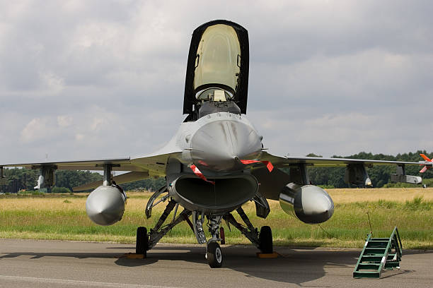 istock Jet fighter reay for a mission 144721432