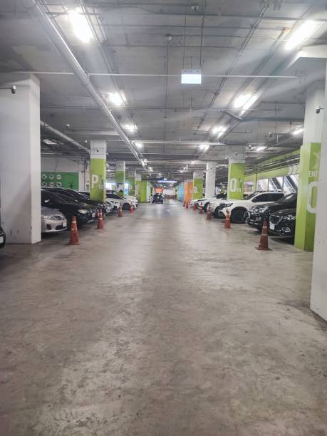 istock Underground car park in bangkok 1447214777