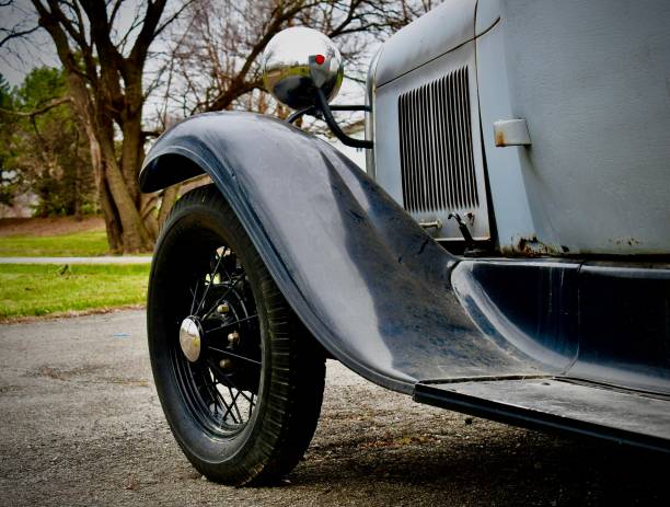 istock Shiny Vintage Fender and Headlamp 1447222994