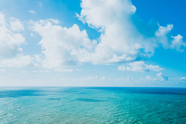 A stitched panorama of a vibrant blue ocean in Cabo da Roca