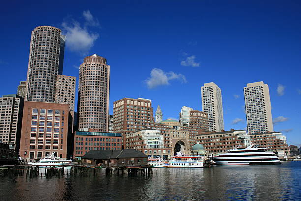 보스턴 - rowes wharf 뉴스 사진 이미지