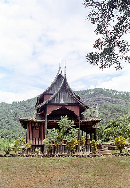 istock Horn-roofed Minangkabau traditional house 144723332