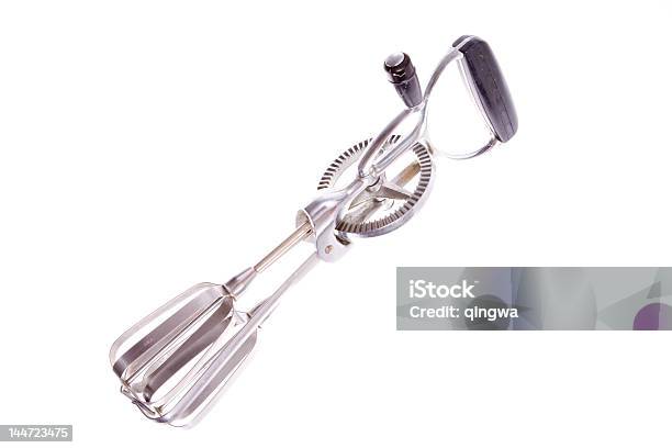Old Fashioned Hand Cranked Egg Beater Mixer Isolated Background Stock Photo  - Download Image Now - iStock