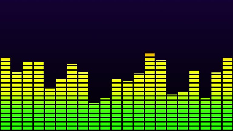 Animated Music Bars Ranges Animated Equalizer Wallpaper