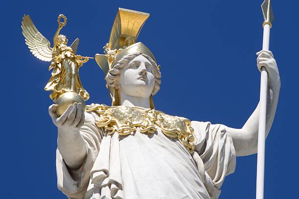 istock statue for vienna parliament - pant 144723869