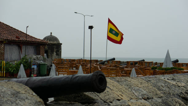 istock Record rain in Cartagena, Colombia 1447242620