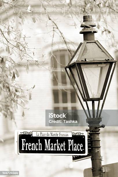 Mercato Francese - Fotografie stock e altre immagini di Architettura - Architettura, Balcone, Bourbon Street - New Orleans