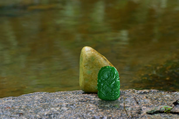 jade jewelry, jade stone, jade, green jade, gemstone, leaves, water, white, nature, green, tree,
