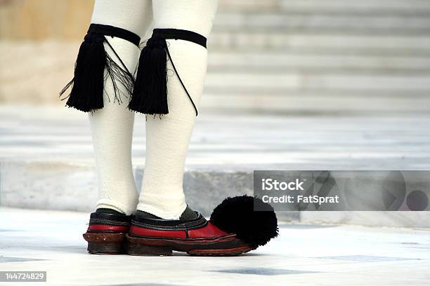 Uniform Schuhe Der Evzonewache Stockfoto und mehr Bilder von Syntagma-Platz - Syntagma-Platz, Athen - Griechenland, Autorität
