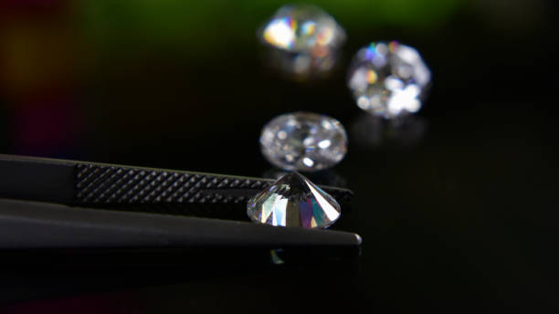 istock Precious diamonds are expensive and rare. For jewelry making 1447248620