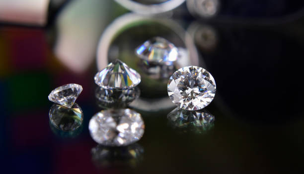 istock Precious diamonds are expensive and rare. For jewelry making 1447248629