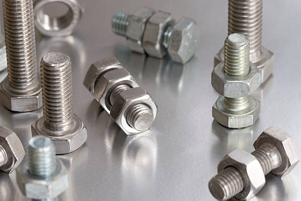 porcas e parafusos - bolt nut screw hardware store imagens e fotografias de stock