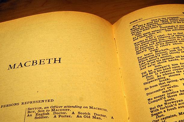 istock Title page of Shakespeare's Macbeth 144725266
