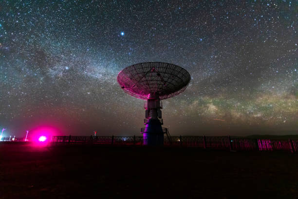 istock Radio telescopes and the Milky Way 1447253694