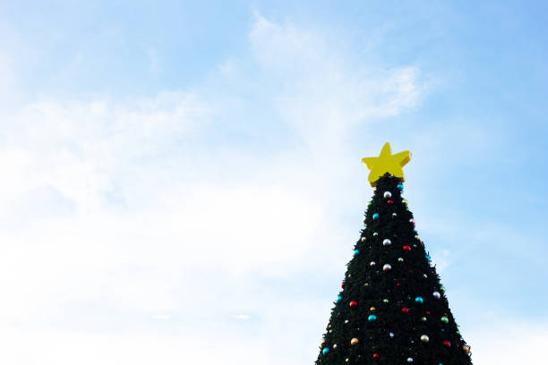 istock Christmas ball tree decoration, Christmas background 1447256754