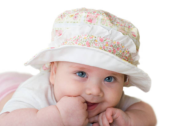 istock Smiling girl in hat 144725686