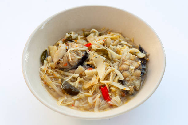 istock Preserved bamboo shoot with catfish curry 1447260531