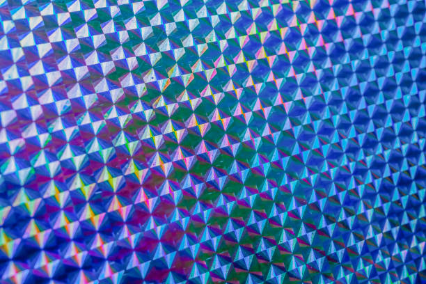 istock Holographic rainbow foil iridescent texture abstract hologram background 1447261633