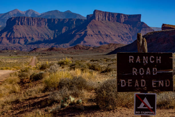 istock Ranch Road near Moab, UT 1447264013