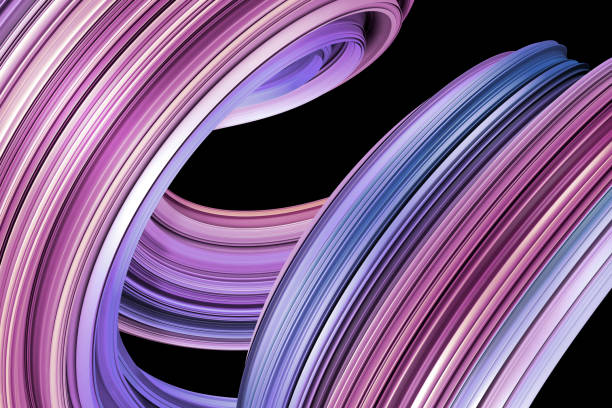 istock Liquid Gradient background, Abstract 3d render, futuristic background design, modern illustration 1447267385
