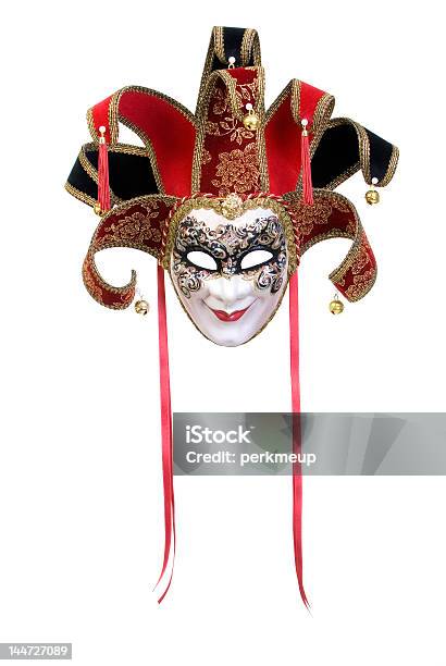 Venetian Mask Stock Photo - Download Image Now - Jester, Adult, Adults Only