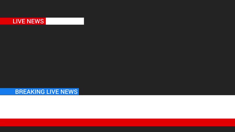 News Channel Animated Ticker Breaking Live News