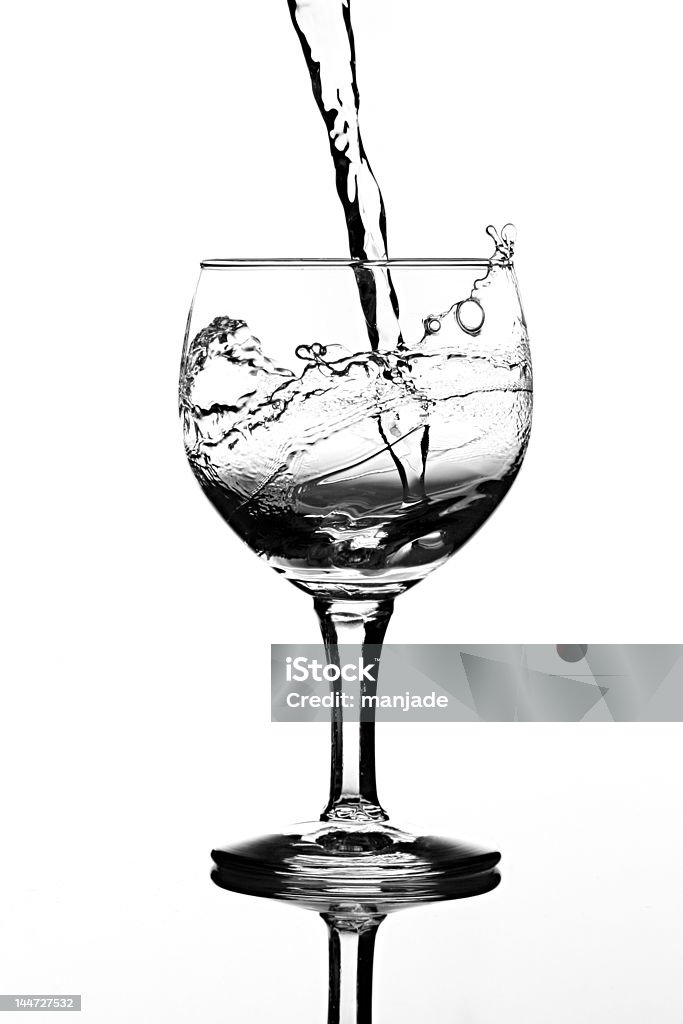 Воды splash стекло - Стоковые фото Без людей роялти-фри