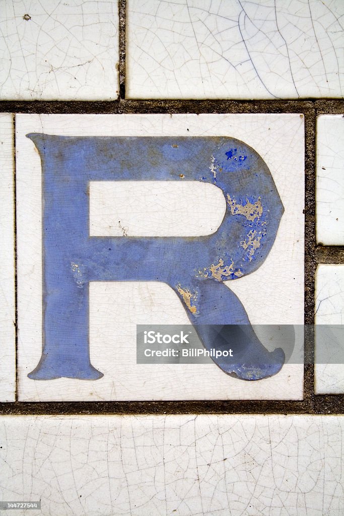 Alphabet Buchstabe R Series - Lizenzfrei Alphabet Stock-Foto