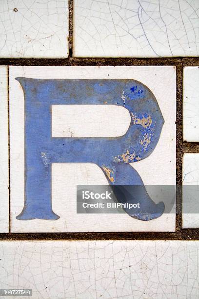 Alphabet Buchstabe R Series Stockfoto und mehr Bilder von Alphabet - Alphabet, Großbuchstabe, Keramik