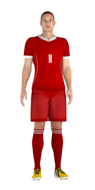 istock 3D illustrations of soccer players from different teams 1447277525