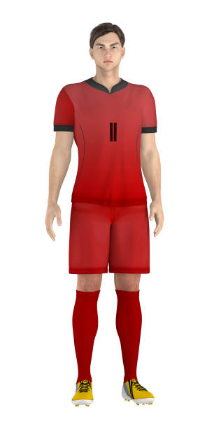 istock 3D illustrations of soccer players from different teams 1447277645