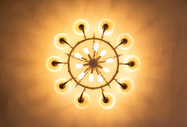 istock A luxurious chandelier on the roof 1447286283