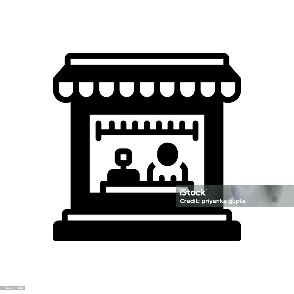 Retailer Retail Stock Illustration - Download Image Now - Icon Symbol ...