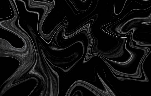 istock Black white marble oil ink liquid swirl texture for do ceramic counter dark abstract light background tile marble natural for interior decoration and outside. 1447308290