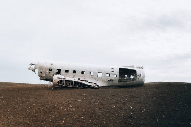 Free Stock Photo of Old Airplane Abandoned in Field | Download Free ...