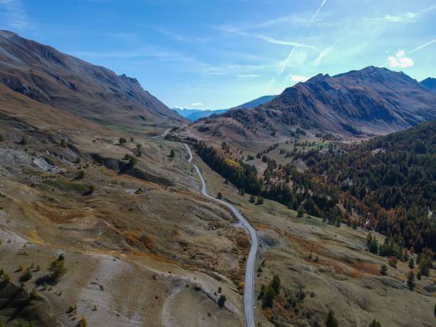 istock Aerial view of rocky mountains 1447326052