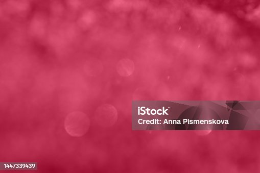 istock Viva magenta abstract blurred background. 1447339439